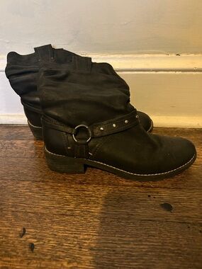 Women's Sofft Black Slouch Ankle Boots